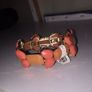 Pink and orange bracelet